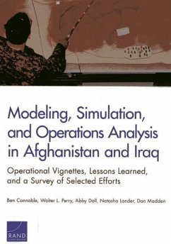 Modeling, Simulation, and Operations Analysis in Afghanistan and Iraq - Connable, Ben; Perry, Walter L; Doll, Abby