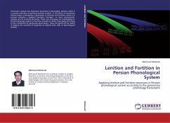 Lenition and Fortition in Persian Phonological System
