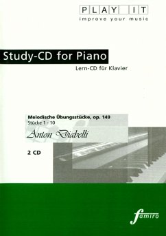 Study-Cd Piano - Melodische Übungsstücke,Op. 149 - Diverse