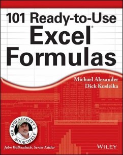 101 Ready-to-Use Excel Formulas - Alexander, Michael; Kusleika, Dick