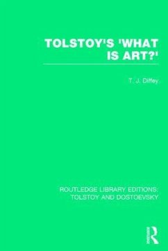 Tolstoy's 'What is Art?' - Diffey, Terry