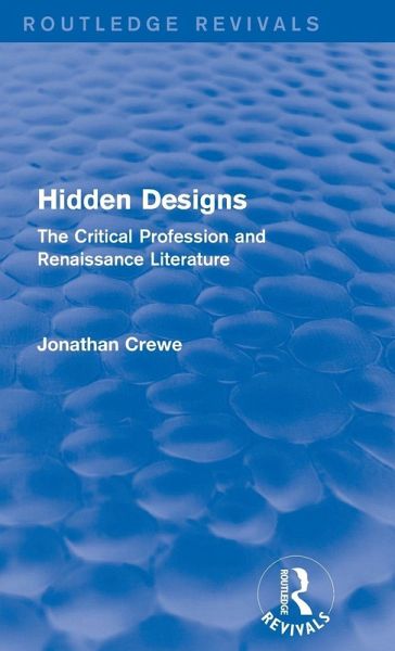 Hidden Designs (Routledge Revivals) Hidden Designs (Routledge Revivals)