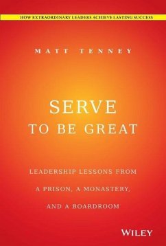 Serve to Be Great - Tenney, Matt