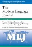 Goals of Collegiate Learners and the Standards for Foreign Language Learning