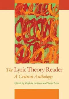 The Lyric Theory Reader