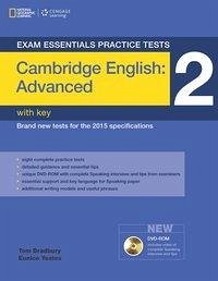 Exam Essentials Practice Tests: Cambridge English Advanced 2 with Key and DVD-ROM - Bradbury, Tom; Yeates, Eunice