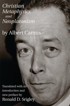 Christian Metaphysics and Neoplatonism - Camus, Albert