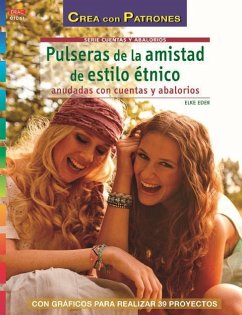 Pulseras de la amistad de estilo étnico anudadas con cuentas y abalorios - Eder, Elke