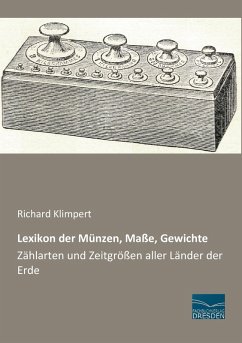 Cover Lexikon der Münzen, Maße, Gewichte