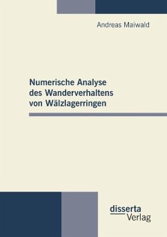 Numerische Analyse des Wanderverhaltens von Wälzlagerringen - Maiwald, Andreas