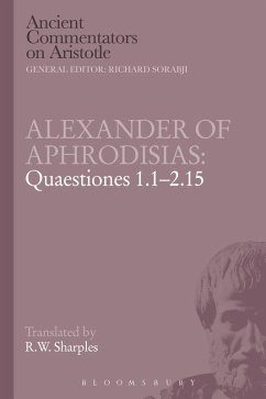Cover Alexander of Aphrodisias