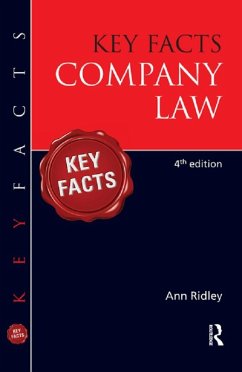 Key Facts Company Law (eBook, ePUB) - Ridley, Ann