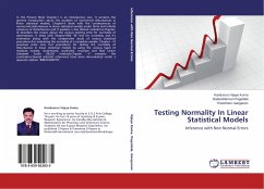Testing Normality In Linear Statistical Models