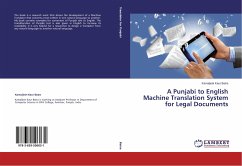 A Punjabi to English Machine Translation System for Legal Documents - Batra, Kamaljeet Kaur