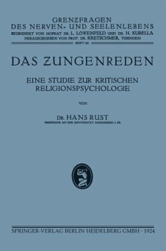 Das Zungenreden - Rust, Hans