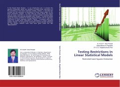 Testing Restrictions In Linear Statistical Models - Vara Prasad, K.V.S.D.P.;Pagadala, Balasiddamuni;Nagabhushana Rao, R.V.S.S.