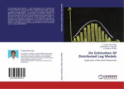 On Estimation Of Distributed Lag Models - Raghu Rama Raju, D.;Pagadala, Balasiddamuni;Reddy, C.Subbarami