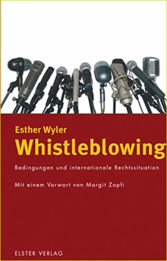 Whistleblowing (eBook, ePUB) - Wyler, Esther