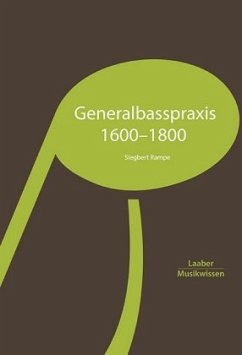 Generalbasspraxis 1600-1800 - Rampe, Siegbert