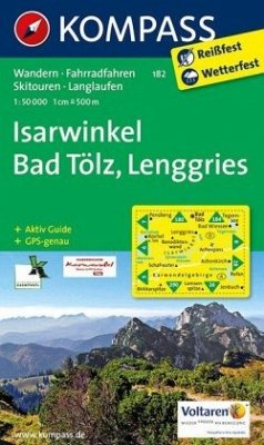 KOMPASS Wanderkarte Isarwinkel - Bad Tölz - Lenggries