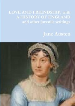 Cover LOVE AND FRIENDSHIP, with A HISTORY OF ENGLAND