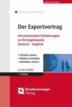 Der Exportvertrag, m. CD-ROM - von Bernstorff, Christoph Graf