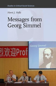Messages from Georg Simmel - Helle, Horst Jürgen