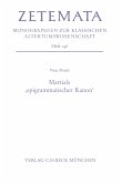 Martials 'epigrammatischer Kanon' (eBook, PDF)