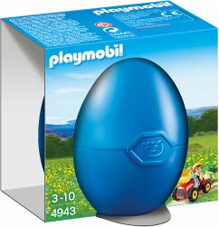 PLAYMOBIL® 4943 - Osterei: Junge mit Kindertraktor