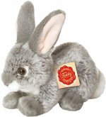 Teddy Hermann 93701 - Hase sitzend grau, 18 cm