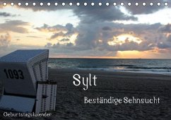 Sylt - Beständige Sehnsucht (Tischkalender immerwährend DIN A5 quer) - Hahnefeld, Silvia