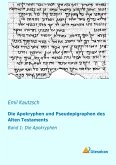 Die Apokryphen und Pseudepigraphen des Alten Testaments