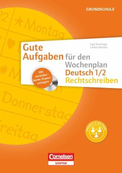 Gute Aufgaben für den Wochenplan - Deutsch: Rechtschreiben 1/2 - Martens, Linnea; Tamminga, Inga