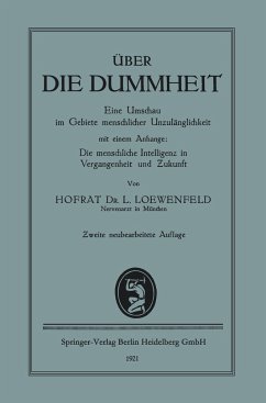 Über die Dummheit - Loewenfeld, Leopold