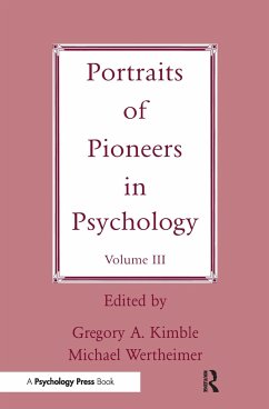 Portraits of Pioneers in Psychology