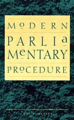Modern Parliamentary Procedure - Keesey, Ray E.
