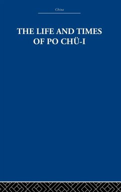Cover The Life and Times of Po Chü-i