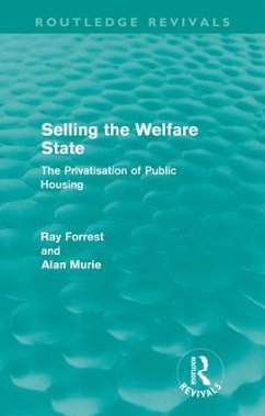 Selling the Welfare State - Forrest, Ray; Murie, Alan