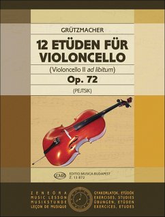 Cover 12 Etüden op.72 für Violoncello (2. Cello ad lib.)