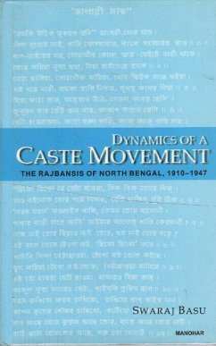Dynamics of a Caste Movement - Basu, Swaraj
