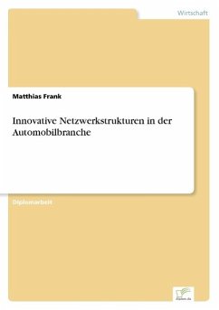 Innovative Netzwerkstrukturen in der Automobilbranche - Frank, Matthias