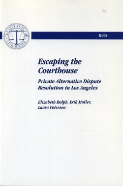 Escaping the Courthouse - Rolph, E.; Moller, E.; Peterson, L.