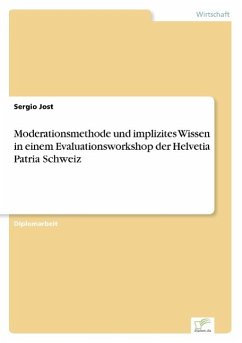 Moderationsmethode und implizites Wissen in einem Evaluationsworkshop der Helvetia Patria Schweiz