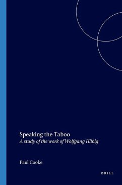 Speaking the Taboo Cover Speaking the Taboo