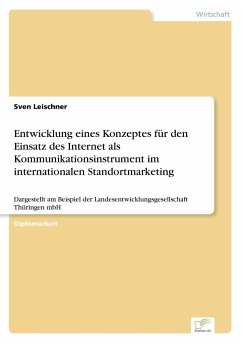 Entwicklung eines Konzeptes für den Einsatz des Internet als Kommunikationsinstrument im internationalen Standortmarketing - Leischner, Sven