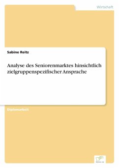 Analyse des Seniorenmarktes hinsichtlich zielgruppenspezifischer Ansprache - Reitz, Sabine