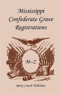 Mississippi Confederate Grave Registrations M - Z - Wiltshire, Betty Couch
