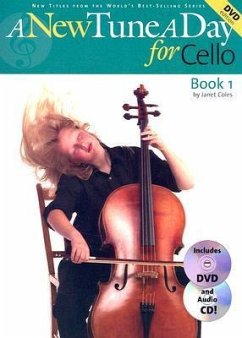A New Tune a Day - Cello, Book 1 [With CD and DVD] - Coles, Janet