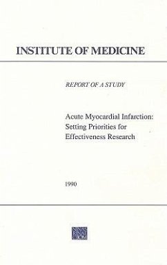 Acute Myocardial Infarction - Institute Of Medicine; Division Of Health Care Services