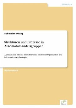 Strukturen und Prozesse in Automobilhandelsgruppen - Lüttig, Sebastian